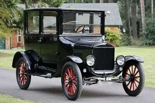 Ford Model T Right Side Front View Ford Model T Right Side Front View