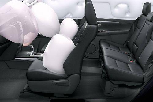 7 SRS Airbags (Driver, Front Passenger, 2 Curtain, Driver Side, Front Passenger Side)