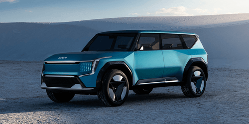 Kia EV9 Concept teased ahead of display at the 2023 Auto Expo Kia EV9 Concept teased ahead of display at the 2023 Auto Expo