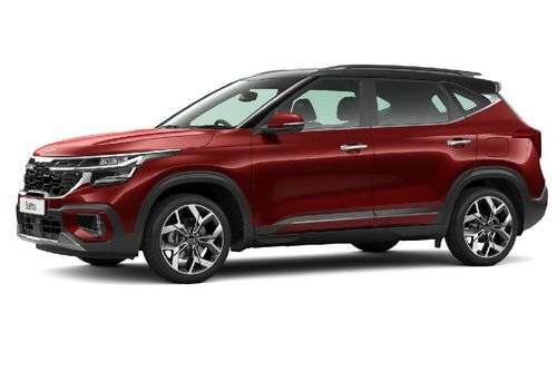 Kia Seltos Facelift Left Side View Kia Seltos Facelift Left Side View