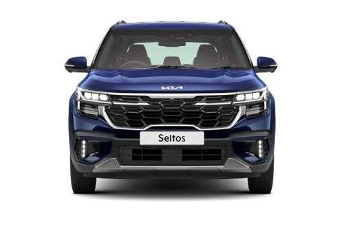 Kia Seltos Facelift Front View Kia Seltos Facelift Front View