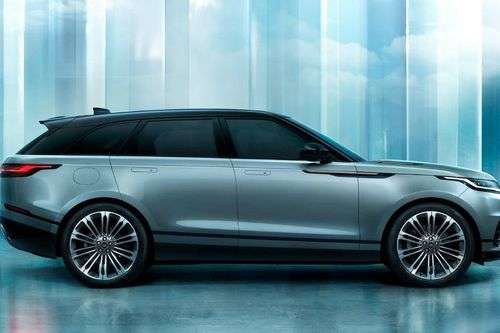 Land Rover Range Rover Velar Right Side Profile View Land Rover Range Rover Velar Right Side Profile View