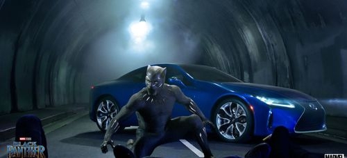 Lexus RZ 450E all-electric Spotted in MCUs Black Panther: Wakanda Forever Trailer
