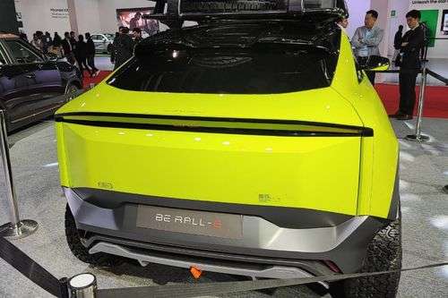 Mahindra BE Rall.e Rear View Mahindra BE Rall.e Rear View