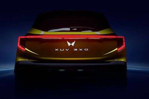 Mahindra XUV 3XO Rear View Mahindra XUV 3XO Rear View