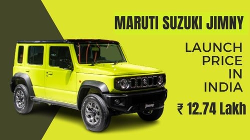Maruti Suzuki Introduces the Jimny SUV in India – Uncover the Price, Specs, Features, and More Maruti Suzuki Introduces the Jimny SUV in India – Uncover the Price, Specs, Features, and More