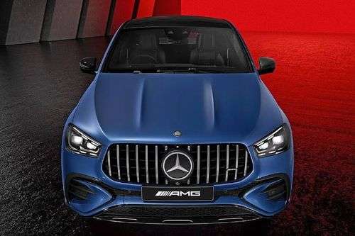 Mercedes-Benz AMG GLE Coupe Front View Mercedes-Benz AMG GLE Coupe Front View