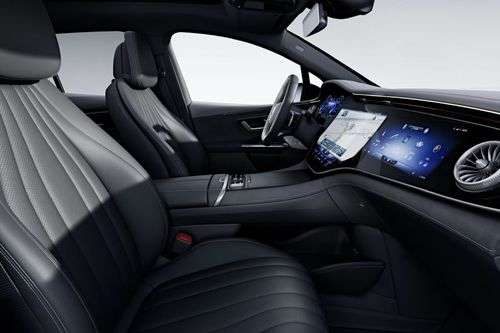 Mercedes-Benz EQE Front Seat Side View Mercedes-Benz EQE Front Seat Side View
