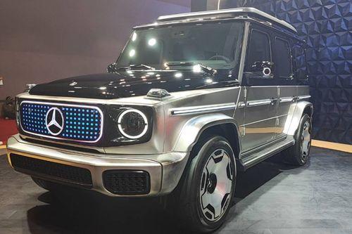 Mercedes-Benz EQG Front Left Three Quarter Mercedes-Benz EQG Front Left Three Quarter