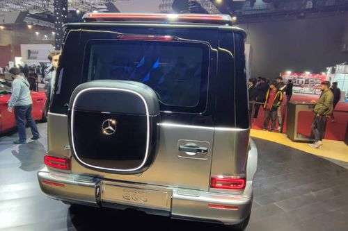 Mercedes-Benz EQG Rear View Mercedes-Benz EQG Rear View