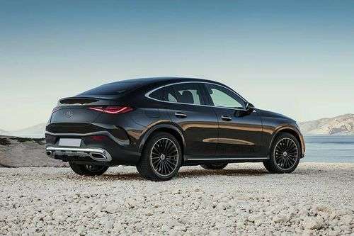 Mercedes-Benz GLC Coupe 2024 Rear Right Three Quarter Mercedes-Benz GLC Coupe 2024 Rear Right Three Quarter