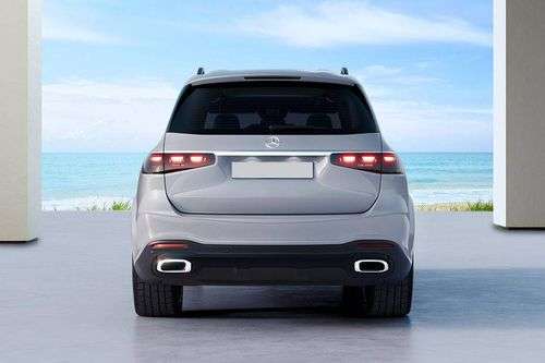Mercedes Benz GLS Facelift Rear View Mercedes Benz GLS Facelift Rear View