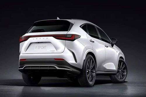 Lexus NX Right Side Rear View Lexus NX Right Side Rear View