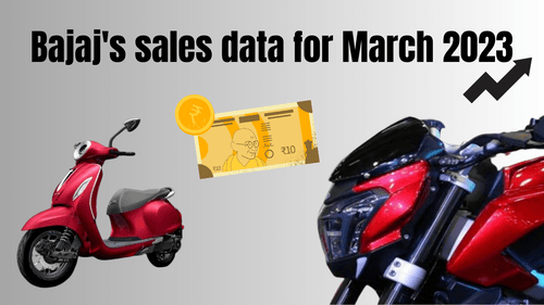 Bajaj's sales data for March 2023 highlights Pulsar's dominance in market. Bajaj's sales data for March 2023 highlights Pulsar's dominance in market.