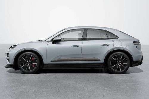Porsche Macan EV Left Side View Porsche Macan EV Left Side View
