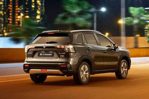 Maruti S-Cross 2022 Right Side Rear View Maruti S-Cross 2022 Right Side Rear View