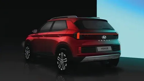 Hyundai Venue Facelift 2022 launch Date Announced: Design Unveiled