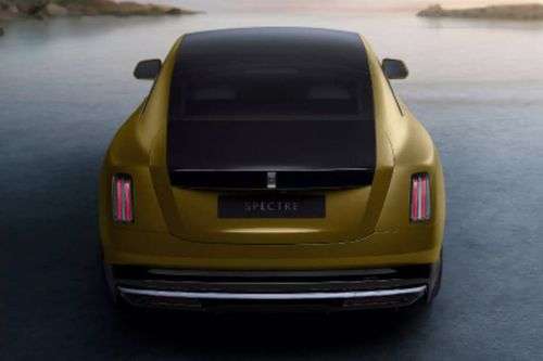 Rolls Royce Spectre Rear View Rolls Royce Spectre Rear View