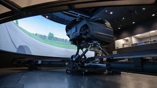 Ford's New Multi-Million Dollar DiM250 Dynamic Driving Simulator: Helping to Develop Better Vehicles