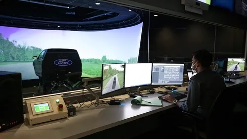 Ford's New Multi-Million Dollar DiM250 Dynamic Driving Simulator: Helping to Develop Better Vehicles Ford's New Multi-Million Dollar DiM250 Dynamic Driving Simulator: Helping to Develop Better Vehicles