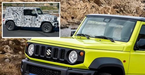 Maruti Suzuki 5-door Jimny Spotted in Khardung-La: Spy shots Inside Maruti Suzuki 5-door Jimny Spotted in Khardung-La: Spy shots Inside