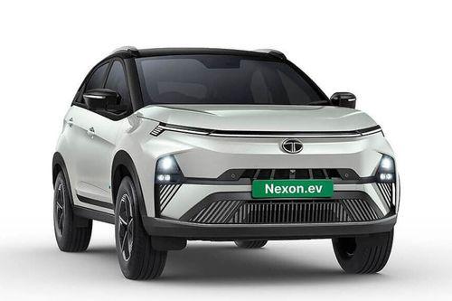 Tata Nexon EV Facelift Right Side Front View