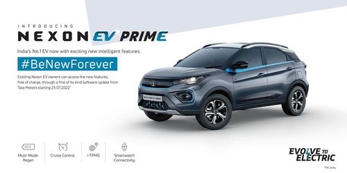 Tata Motors' Nexon EV PRIME priced Rs 15 lakh launched in India Tata Motors' Nexon EV PRIME priced Rs 15 lakh launched in India