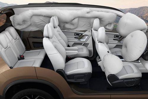 7 Airbags (Driver, Front Passenger, 2 Curtain, Driver Side, Front Passenger Side)