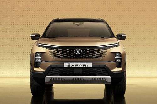 Tata Safari Front View Tata Safari Front View