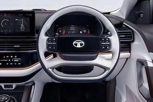 Tata Safari Facelift Steering Wheel