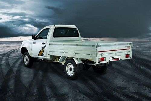 Tata Yodha pickup Left Side View Tata Yodha pickup Left Side View