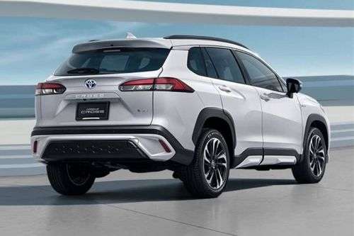 Toyota Corolla Cross Facelift Rear Right Three Quarter Toyota Corolla Cross Facelift Rear Right Three Quarter