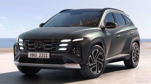 Tucson Facelift Front Left Three Quarter Tucson Facelift Front Left Three Quarter