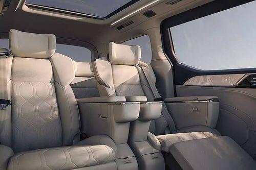 Volvo EM90 Second Row Seat View