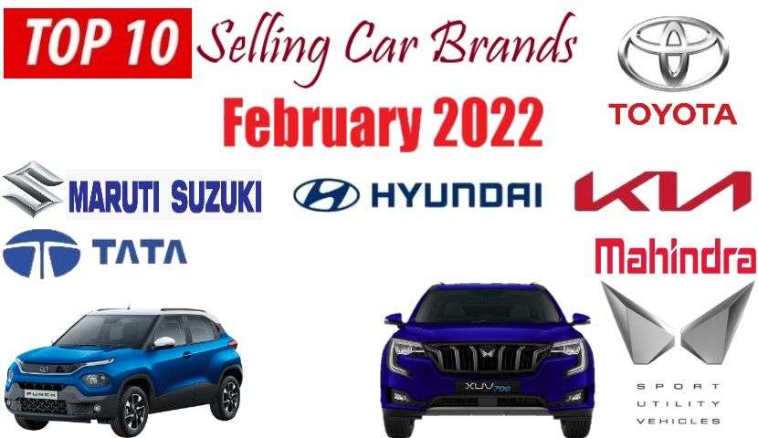 Car Sales in February 2022-Maruti, Hyundai declines, Tata & Mahindra Strong top_10_car_brands_95126d1d19.jpg