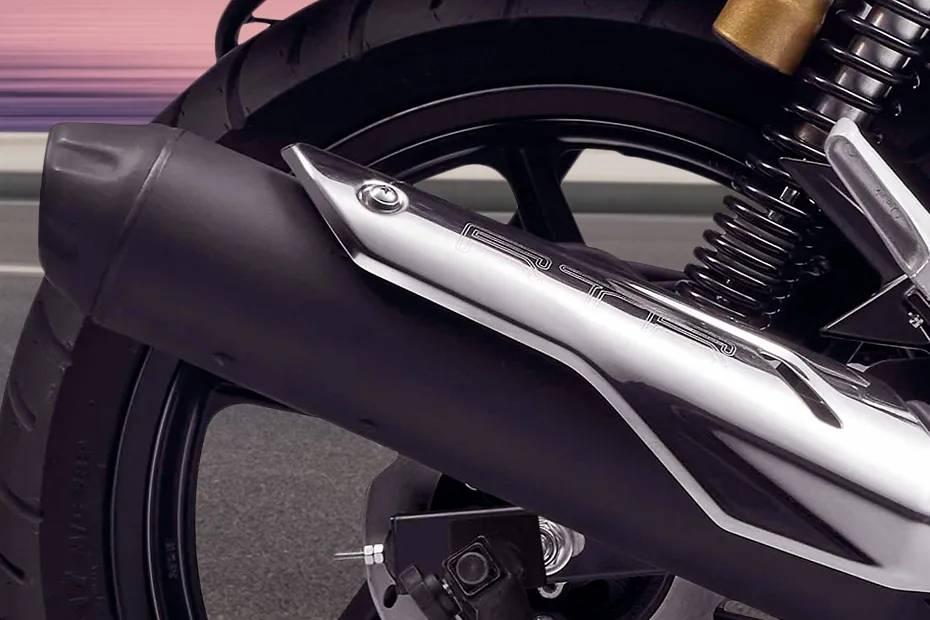 TVS Apache RTR 180 Exhaust Pipe