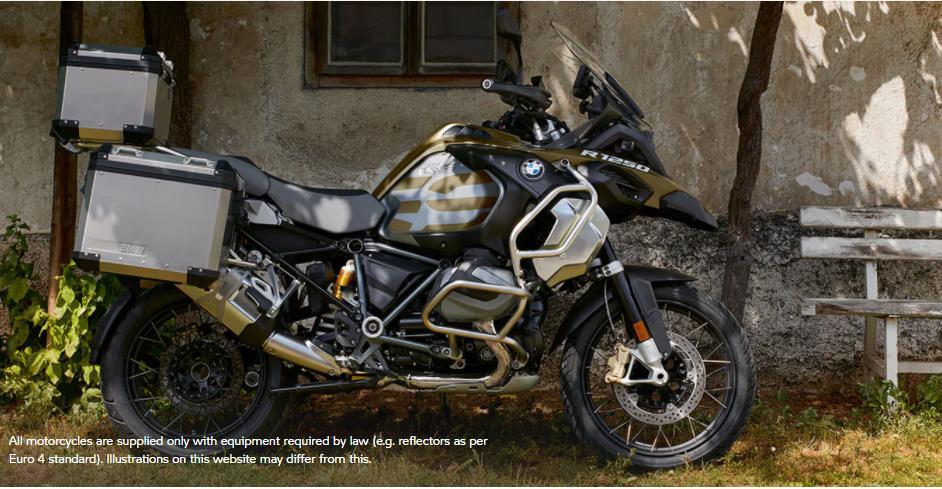 Bookings for updated BMW bikes R1250 GS and R1250 GS Adventure open