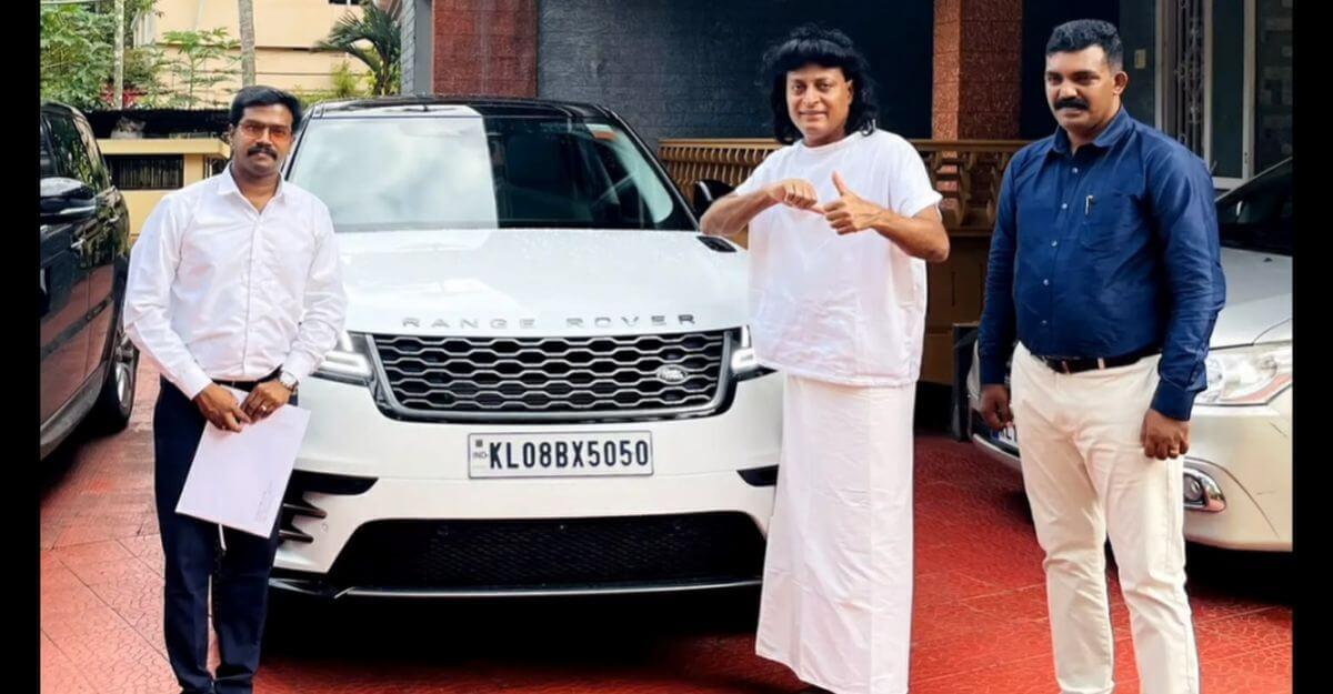 Kerala businessman Boby Chemmanur’s new ride is a Range Rover Velar SUV