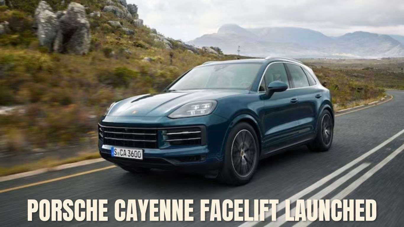 2023 Porsche Cayenne and Cayenne Coupe Facelift