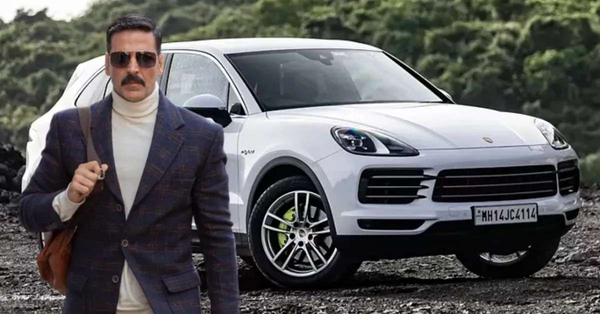 Akshay kumar Porsche Cayenne