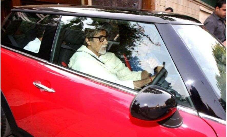 Amitabh Bachchan Mini Cooper S