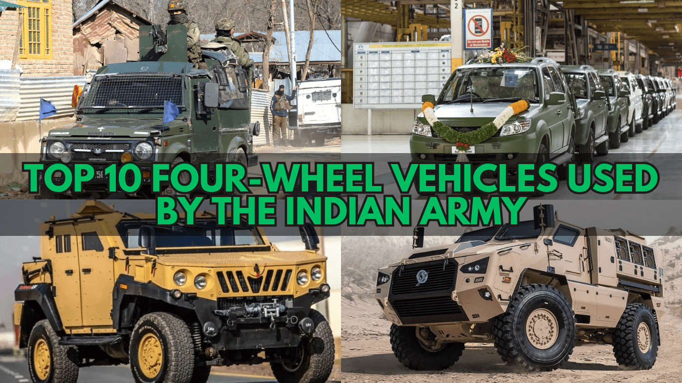 Army Day 2024 Special: Top 10 Four Wheel Vehicles of Indian Army That You Must Know About