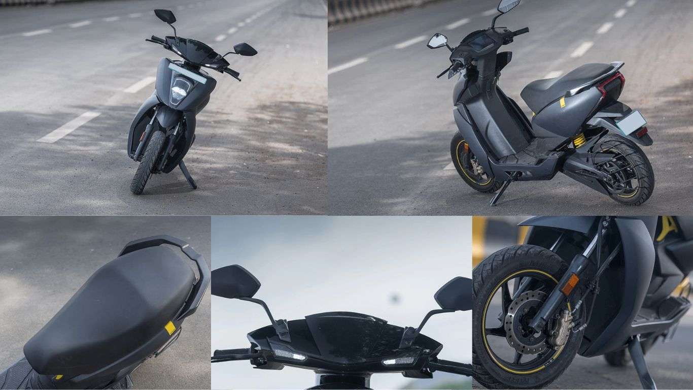 Ather 450X Exterior Design and Hardware