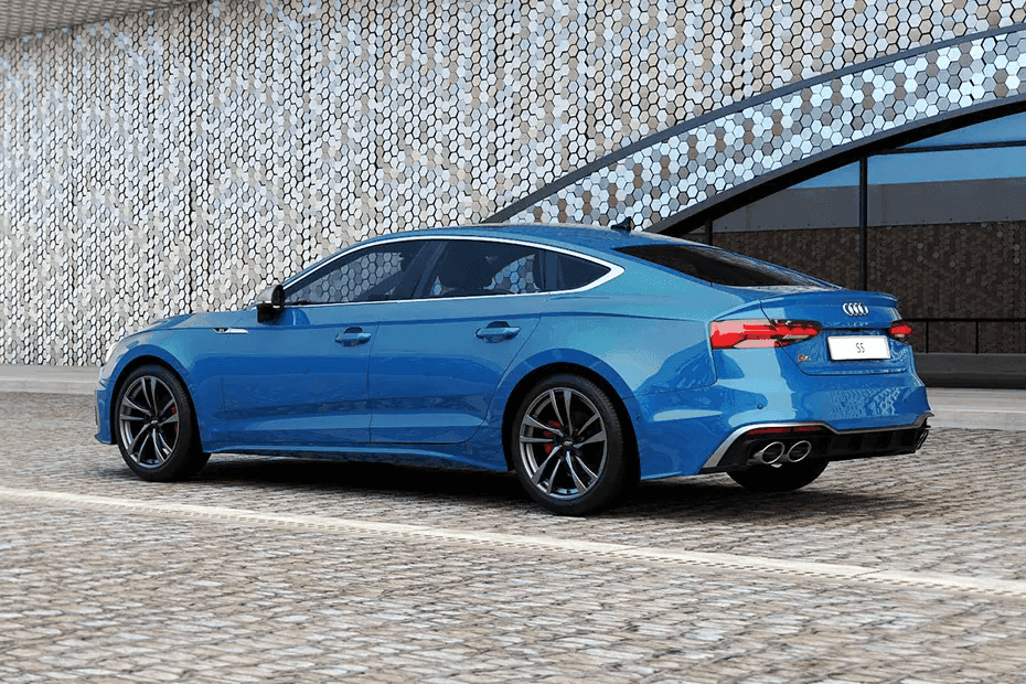 Audi S5 Sportback Left Side Rear View Audi S5 Sportback Left Side Rear View