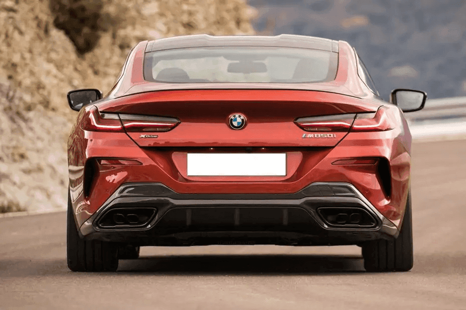 BMW 8 Series Rear View BMW 8 Series Rear View