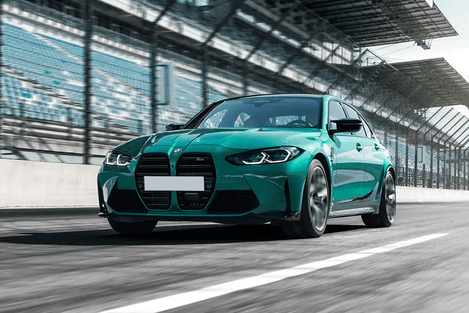 BMW M3 Left Side Front View BMW M3 Left Side Front View