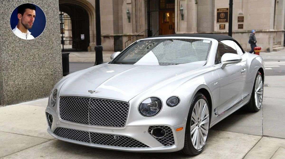 Bentley GT Coupe of Novak Djokovic