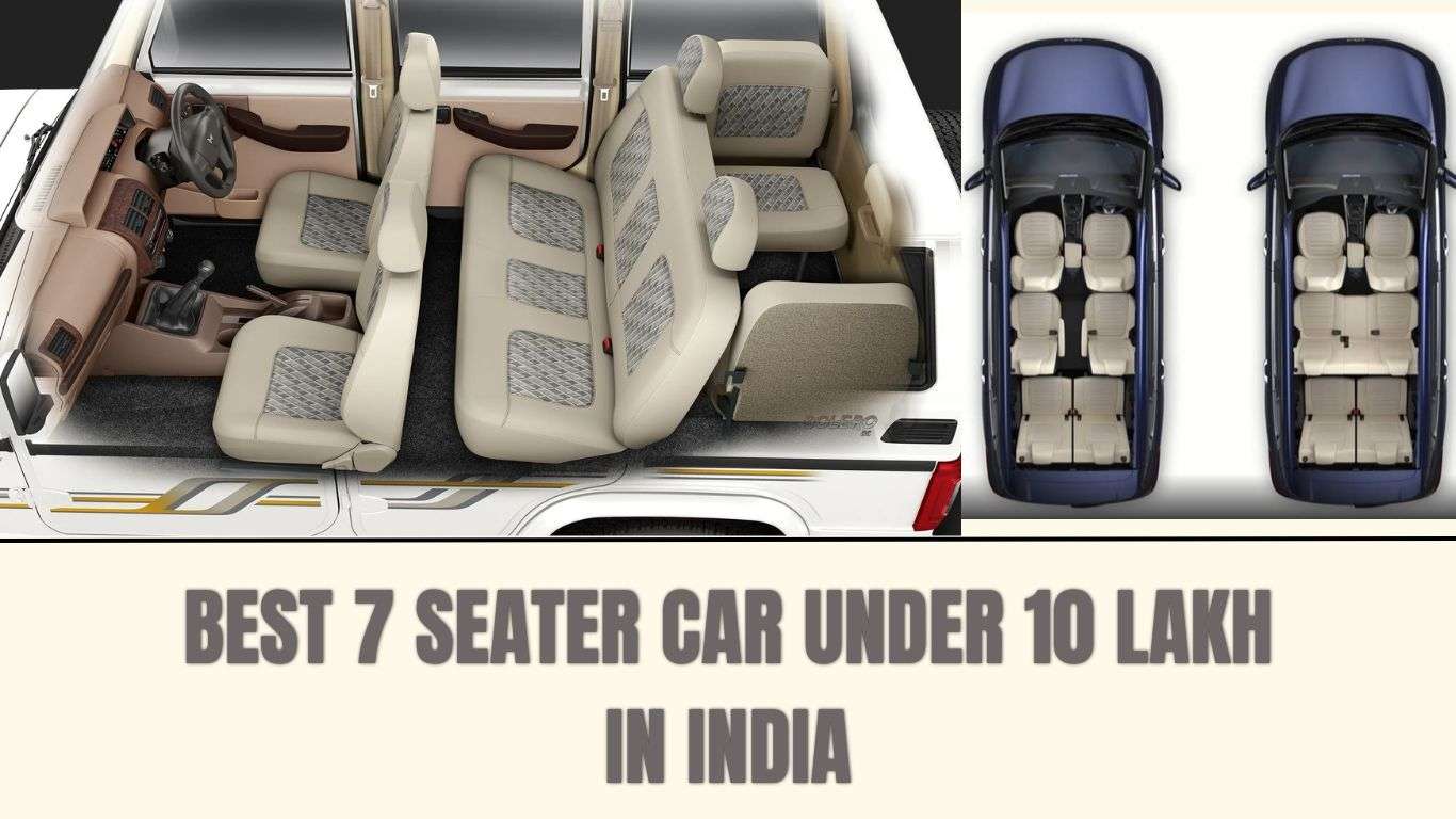 Best 7 Seater Car under 10 lakh in India