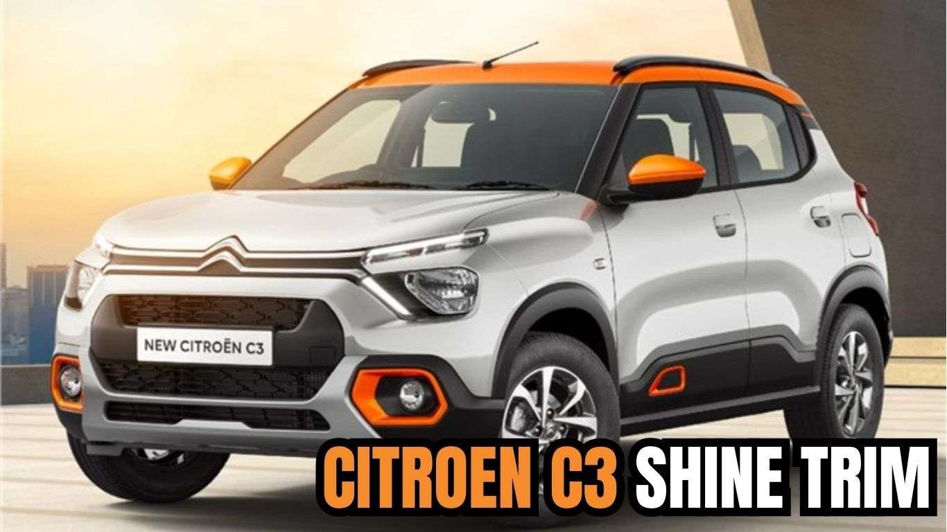 Citroen c3 shine trim