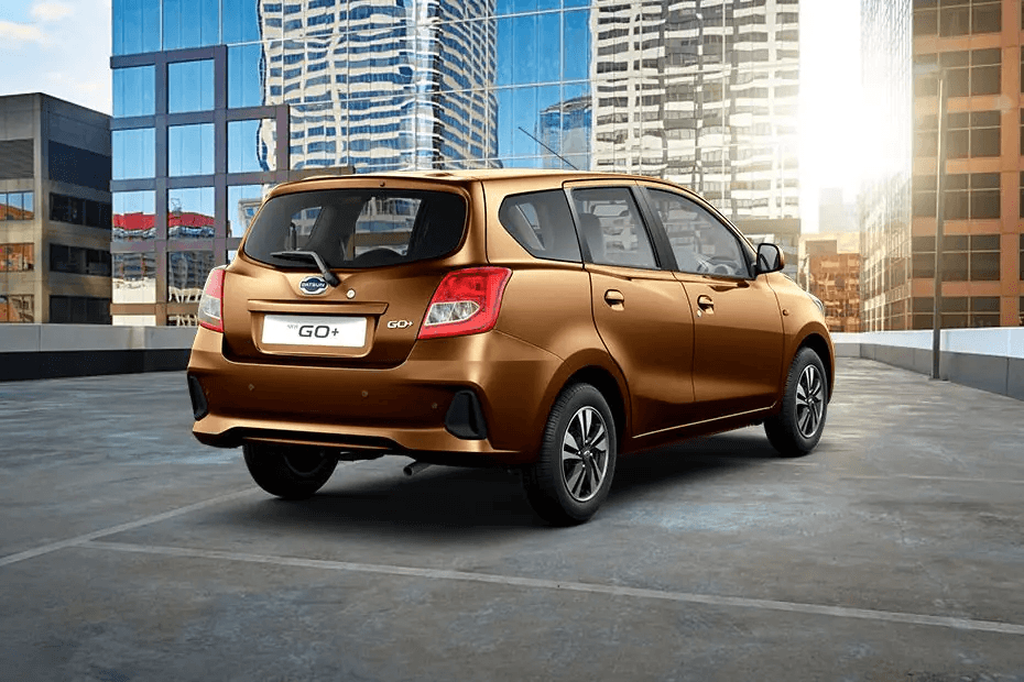 Datsun GO Plus Right Side Rear View Datsun GO Plus Right Side Rear View